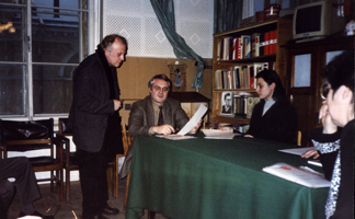 Заседание кафедры 2003 г.: обсуждение текущих документов