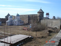 Внутри Ивангородской крепости