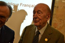 Встреча с Экс-Президентом Франции Валери Жискар д'Эстеном