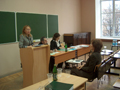 A defence of candidate's dissertation by Goncharova Tatiana Nikolaevna