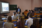 Выступление Консула по вопросам прессы и культуры Генерального консульства США в Санкт-Петербурге Стивена Лабенски